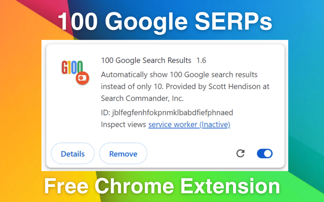 Get 100 Google Search Results Instead of Just 10