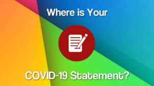 Where is Your Covid 19 Statement